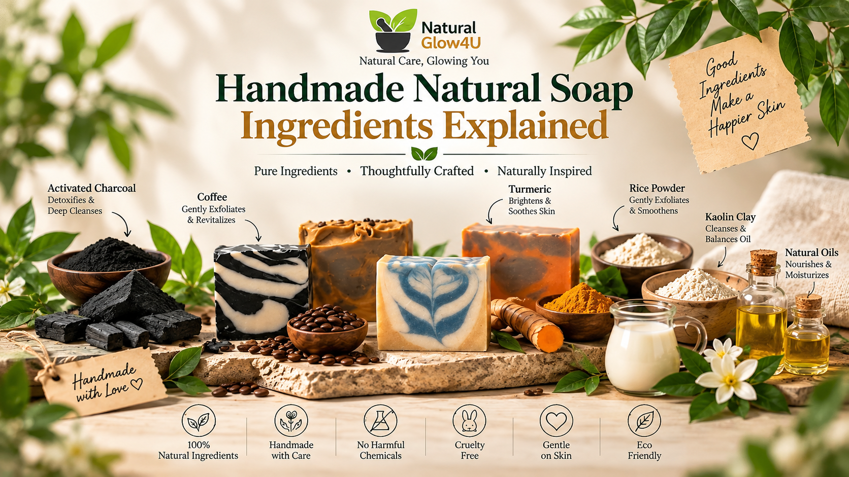 Handmade Natural Soap Ingredients Explained