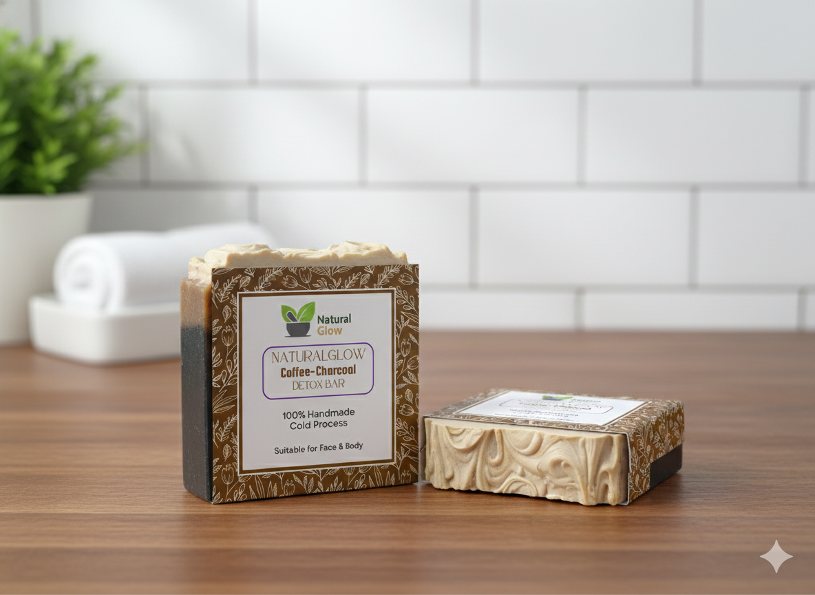 NaturalGlow Coffee Soap