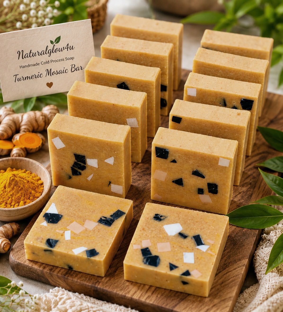 Turmeric Mosaic Bar