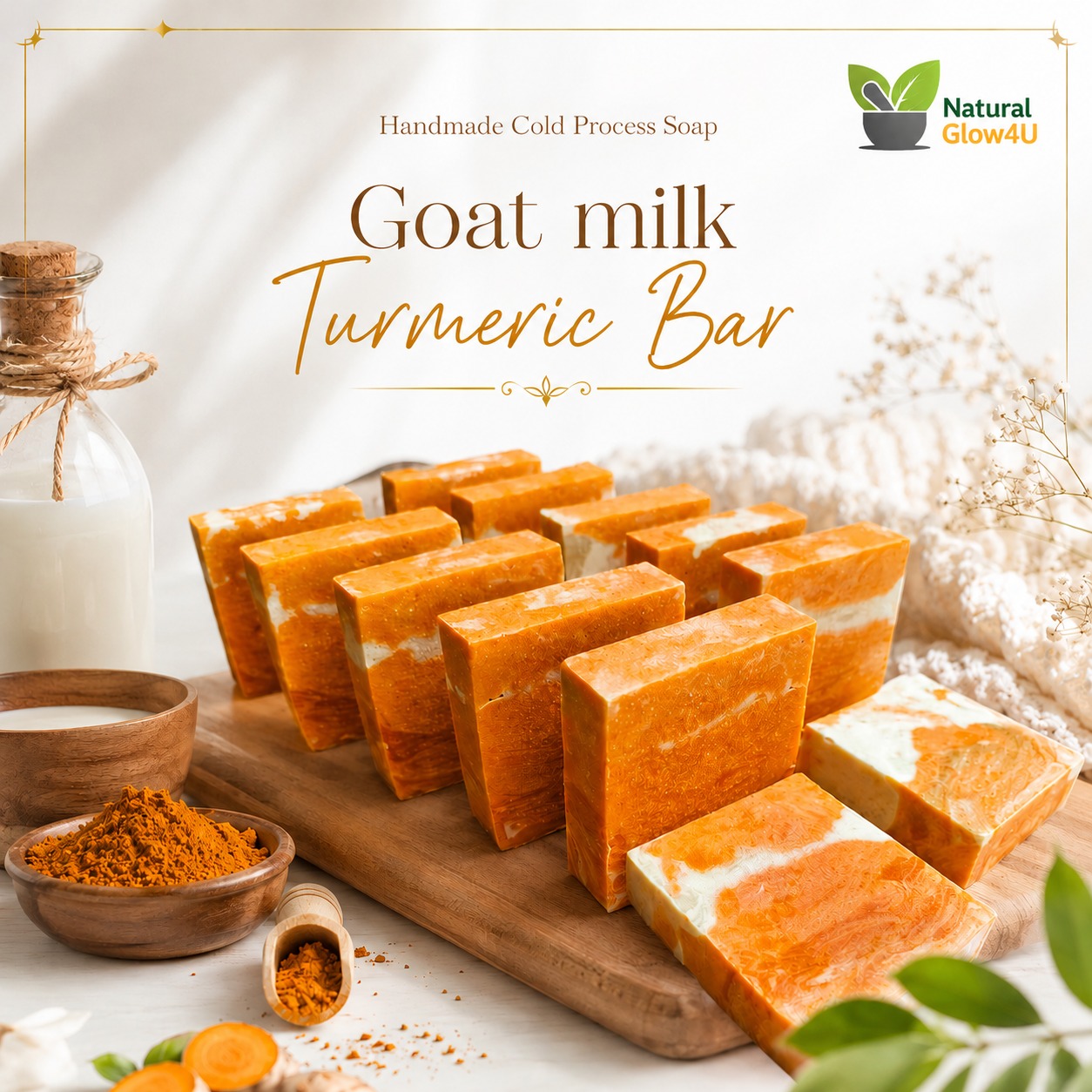 Goat Milk Turmeric Bar