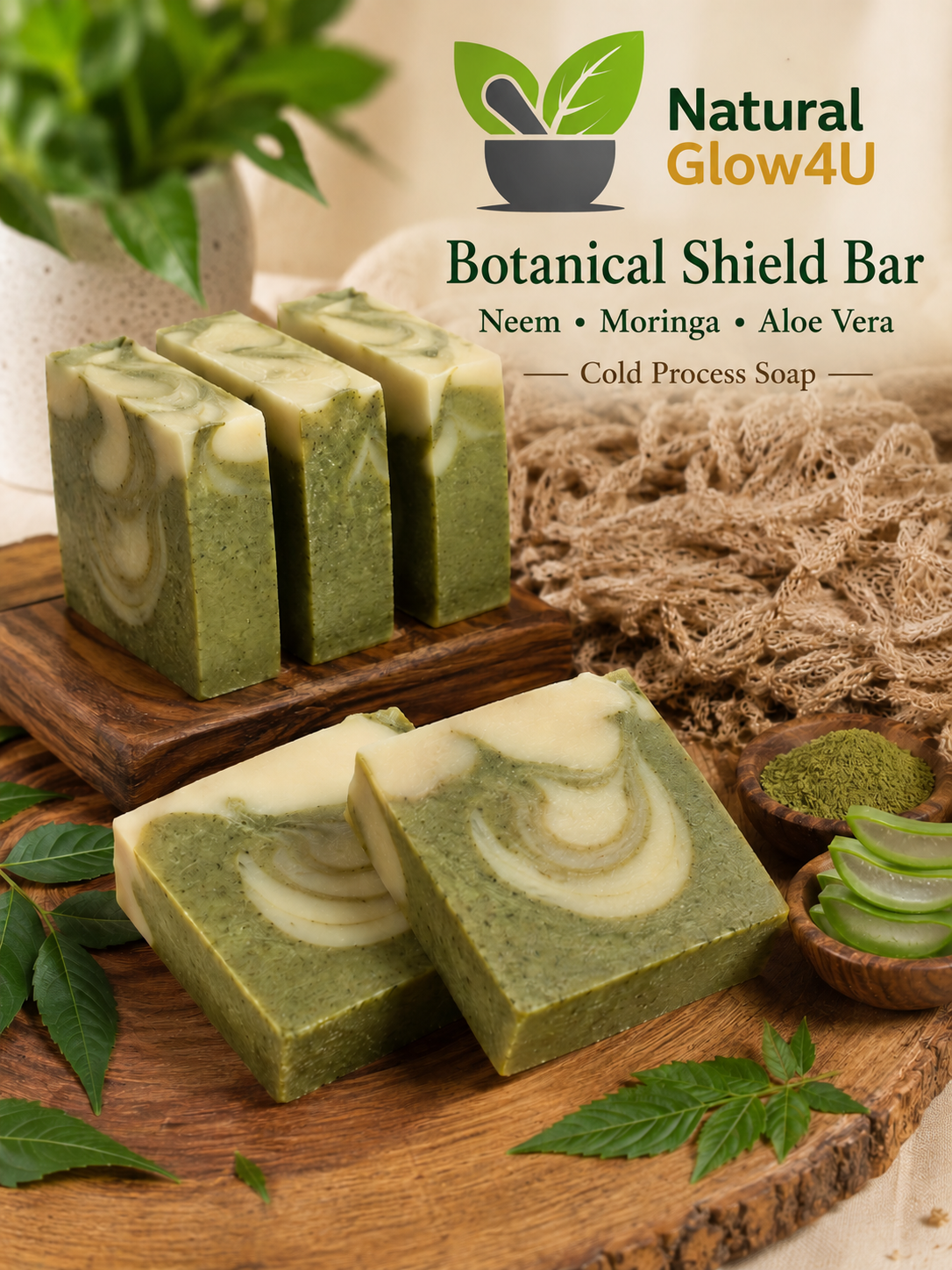 Botanical Shield Bar